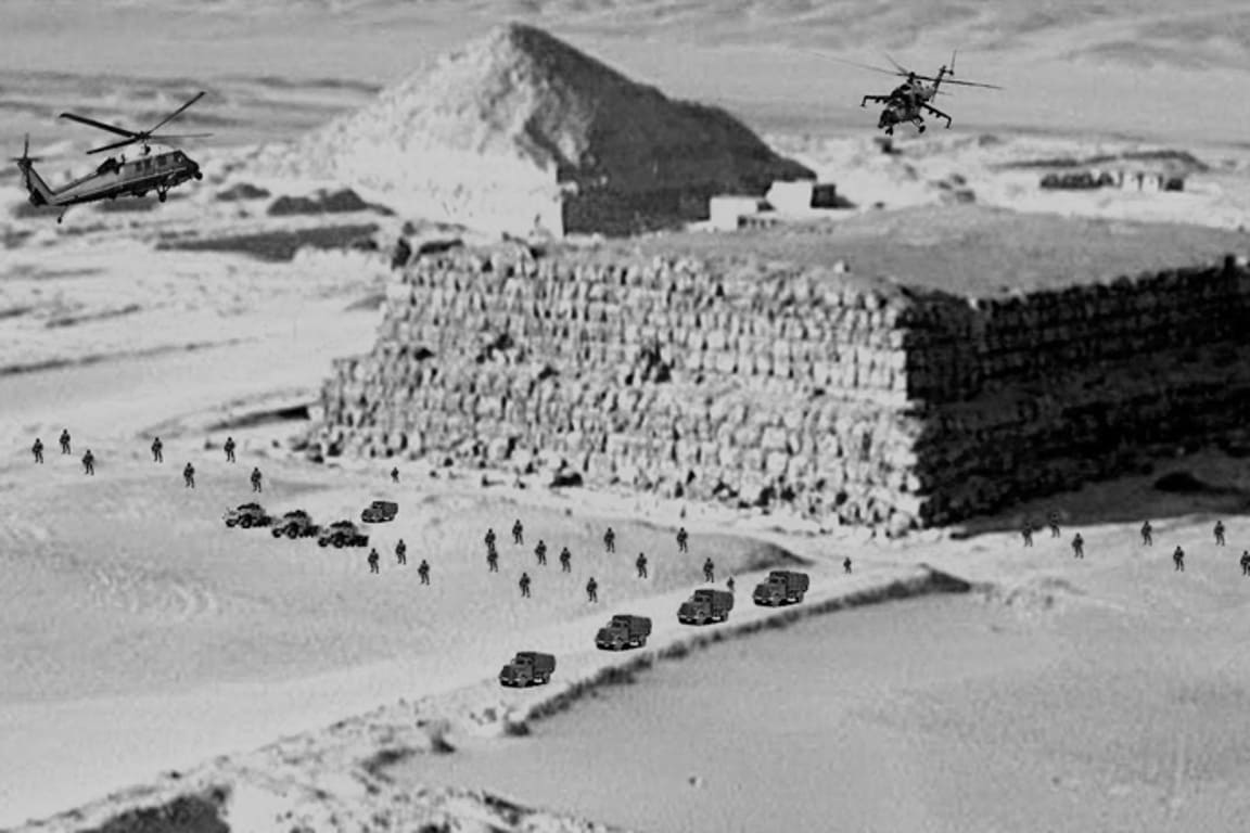 Пирамиду Хабы охраняют особенно тщательно