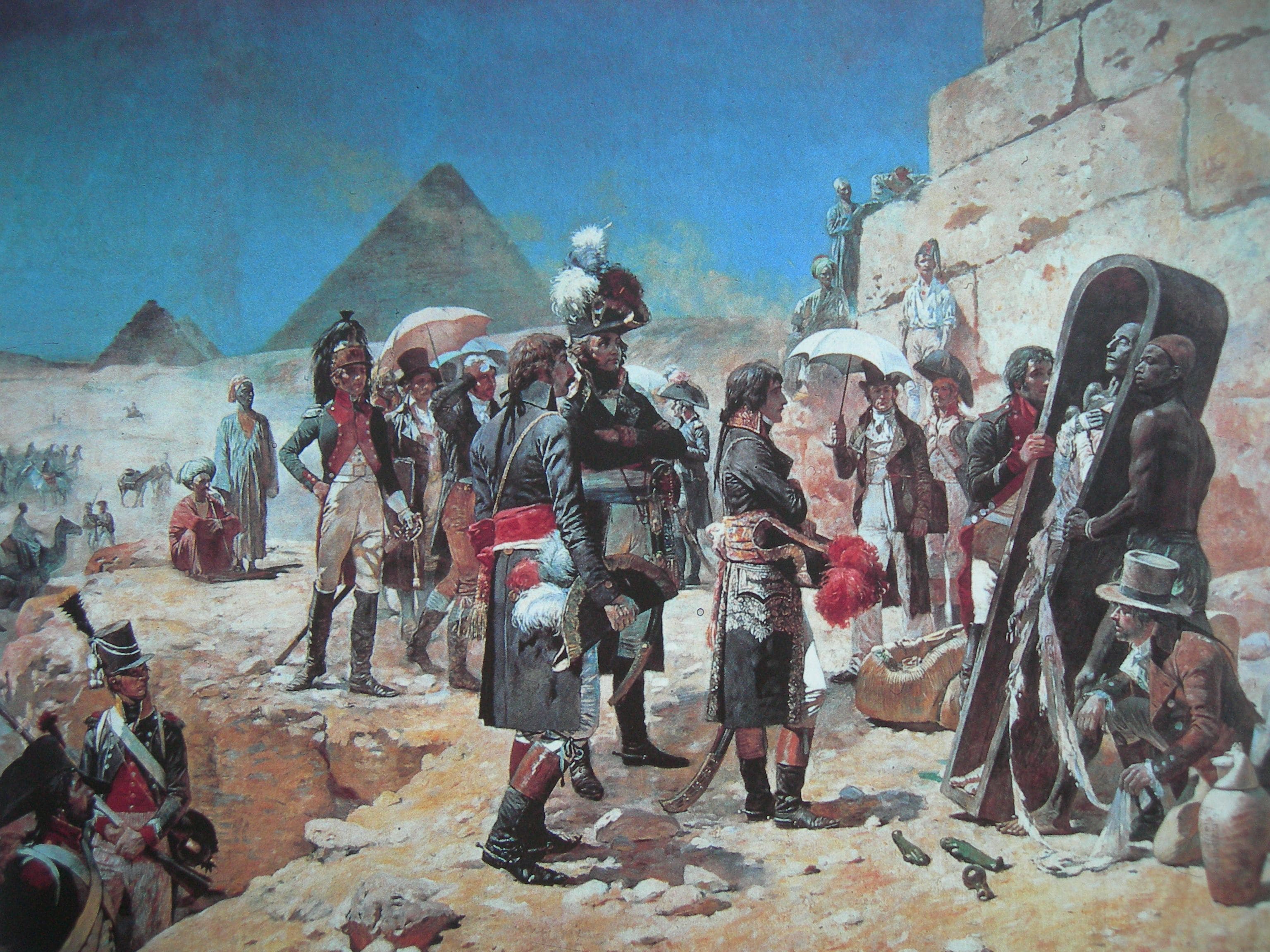 Экспедиция Наполеона искала в Египте древние артефакты