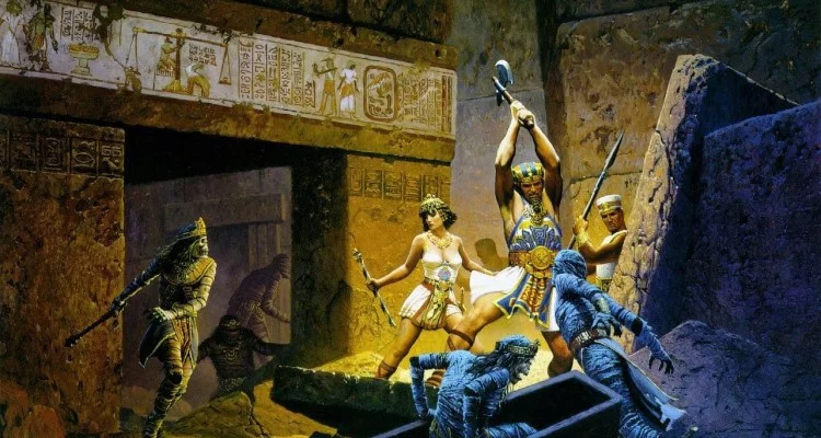 Зловещие тайны Египта. Опасная черная пирамида подземной цивилизации